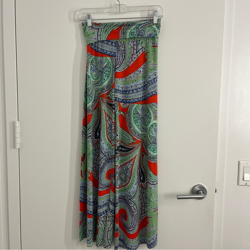 Colorful Wide Leg Pants - Picture 4 of 5